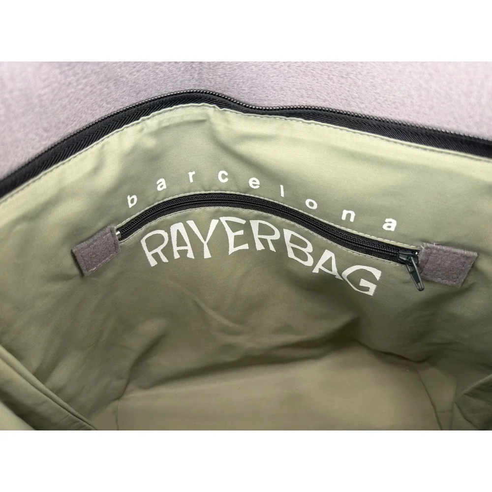 Rayerbag Marta‎ SOLOQUADRO Tote Bag Large Multicolor Colorblock Patchwork Felt